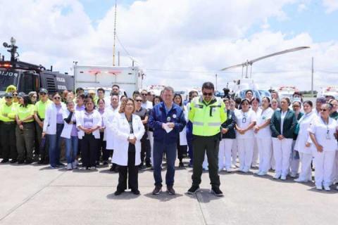 Atendió sector salud oportunamente a ocho lesionados durante la Huamantlada 2025 imagen 3