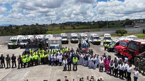 Atendió sector salud oportunamente a ocho lesionados durante la Huamantlada 2025 imagen 6