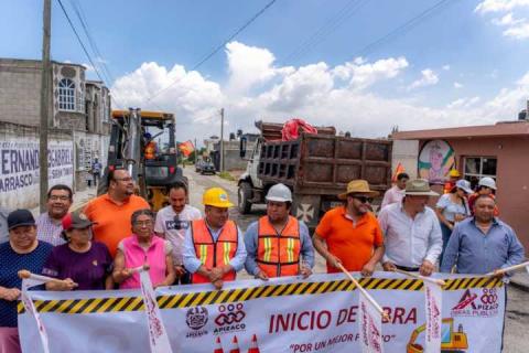 Gobierno de Apizaco inicia rehabilitación de calles en José María Morelos imagen 1