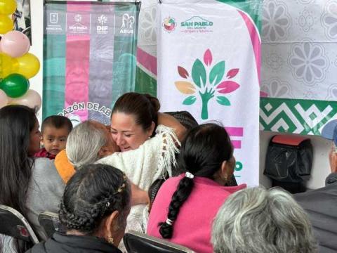 Inauguran “Semana del Abue” en SPM (Corazón de Abuelo - Yolo Kohkoltsin) imagen 1