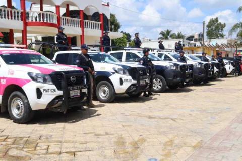 Alcalde de Tepetitla refuerza seguridad pública con dos unidades nuevas imagen 3