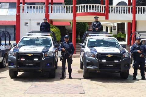 Alcalde de Tepetitla refuerza seguridad pública con dos unidades nuevas imagen 2