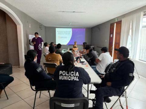 Con capacitación a funcionarios refuerzan en Papalotla acciones para correcta aplicación de Reglamento de Bienestar Animal imagen 1