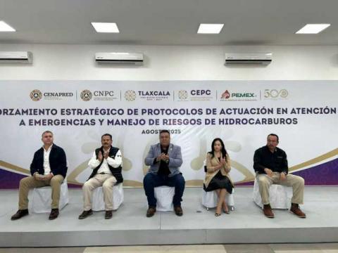Capacitan a elementos de seguridad y protección civil municipales en manejo de riesgos por hidrocarburos imagen 1