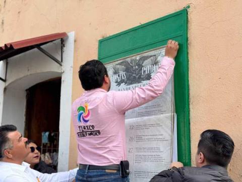 Con la colocación del bando solemne, Tlaxco inicia la celebración de las Fiestas Patrias imagen 6