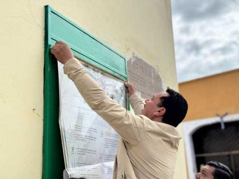Con la colocación del bando solemne, Tlaxco inicia la celebración de las Fiestas Patrias imagen 1