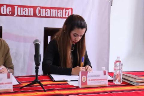 Firman convenio para fortalecer la cultura de Derechos Humanos en Contla de Juan Cuamatzi imagen 1