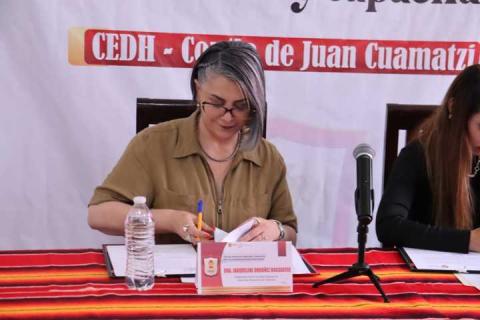 Firman convenio para fortalecer la cultura de Derechos Humanos en Contla de Juan Cuamatzi imagen 3