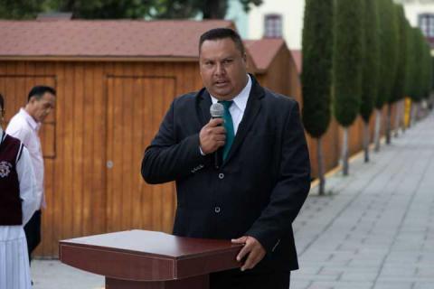 Secundaria Técnica No. 26 y el Pueblo Ignacio Zaragoza encabezan ceremonia de honores a los símbolos patrios en Huamantla imagen 1