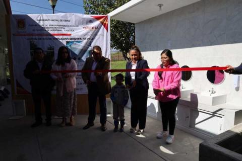 Alcalde de Tepetitla entrega obra en el preescolar “Fernando Montes De Oca” imagen 3