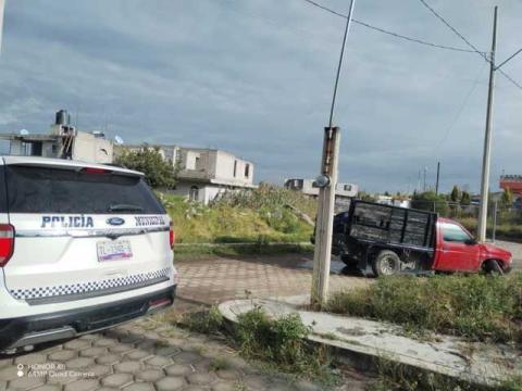 Recuperan Policías de La Magdalena Tlaltelulco Camioneta Robada en Tetlanohcan imagen 5
