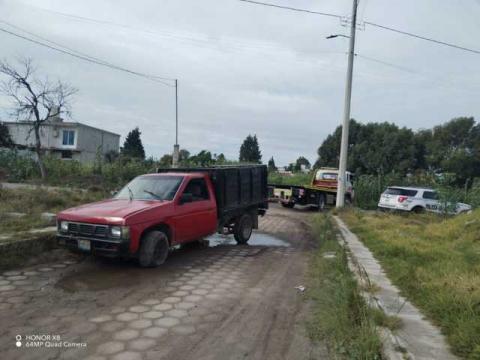 Recuperan Policías de La Magdalena Tlaltelulco Camioneta Robada en Tetlanohcan imagen 1