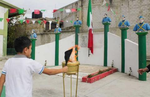 Gobierno Municipal de Chiautempan conmemora la Gesta Heroica de los Niños Héroes imagen 2