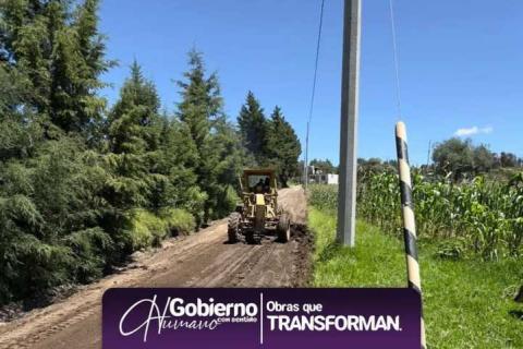 Obras que Transforman: avances firmes en San Juan Quetzalcoapan, Tzompantepec imagen 1