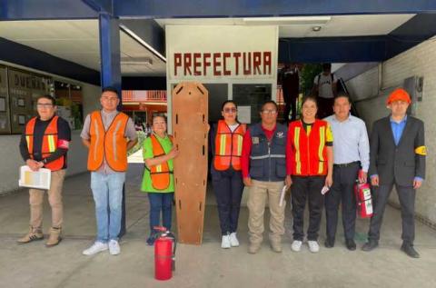 Chiautempan participa activamente en el Simulacro Nacional 2025 imagen 1