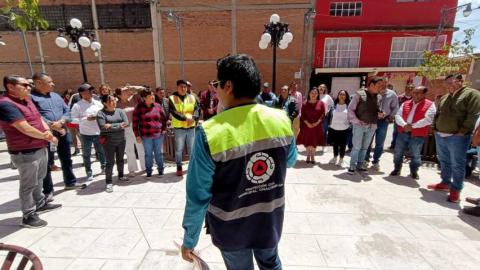 Chiautempan participa activamente en el Simulacro Nacional 2025 imagen 2