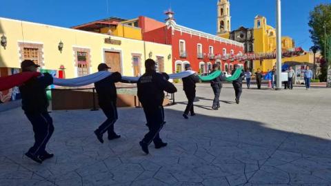 Ranchería de Torres y El Molino encabezan ceremonia de honores a la bandera en Huamantla imagen 5