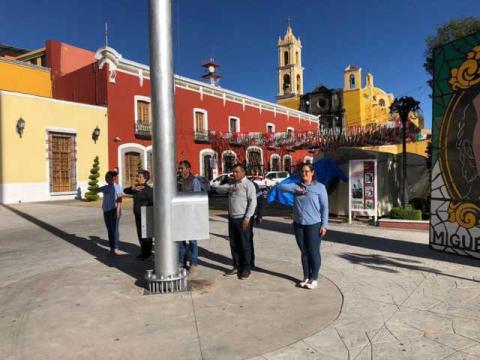 Ranchería de Torres y El Molino encabezan ceremonia de honores a la bandera en Huamantla imagen 3
