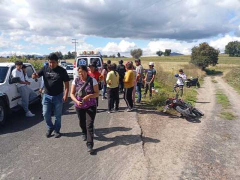 Accidente vial atendido por Seguridad Pública en Huamantla imagen 5