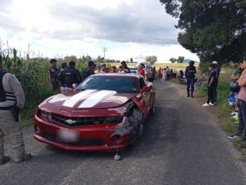 Accidente vial atendido por Seguridad Pública en Huamantla imagen 2