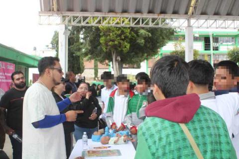 Gobierno de Tetla impulsa la prevención del embarazo en adolescentes con feria informativa para estudiantes imagen 6