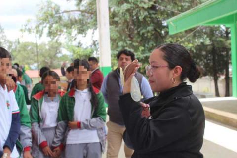 Gobierno de Tetla impulsa la prevención del embarazo en adolescentes con feria informativa para estudiantes imagen 1