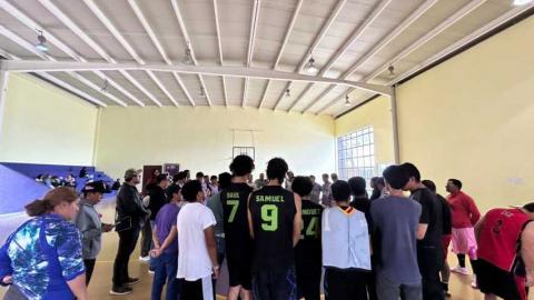 Presidente municipal de Tetla brinda la bienvenida oficial a la Liga Municipal de Basquetbol imagen 10