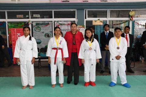 La Magdalena Tlaltelulco fue sede del Segundo Torneo Preselectivo Estatal de Karate-Do imagen 3