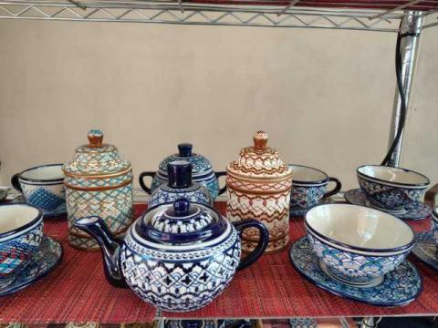 El tianguis artesanal del sarape en Contla para los "San Miguelitos" arrancó con todo imagen 11
