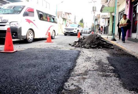 Continúan las jornadas de bacheo en Chiautempan imagen 5