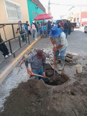 CAPAMH atiende reportes y da mantenimiento para garantizar el servicio de agua en Huamantla imagen 3