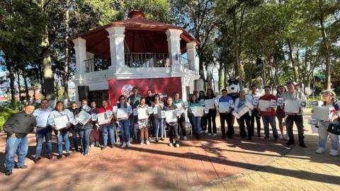 Fortalecen seguridad ciudadana en Tetla con entrega de alarmas a Comités Vecinales del Programa “Vecino Vigilante (Comités de Paz)” imagen 16