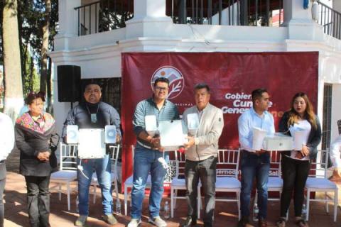 Fortalecen seguridad ciudadana en Tetla con entrega de alarmas a Comités Vecinales del Programa “Vecino Vigilante (Comités de Paz)” imagen 14