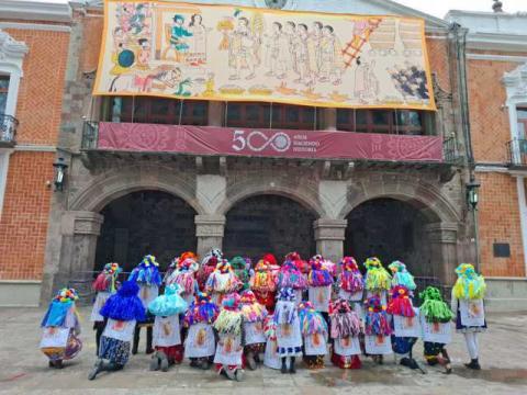 Tetla presente en la celebración de los 500 años de la fundación de Tlaxcala imagen 4