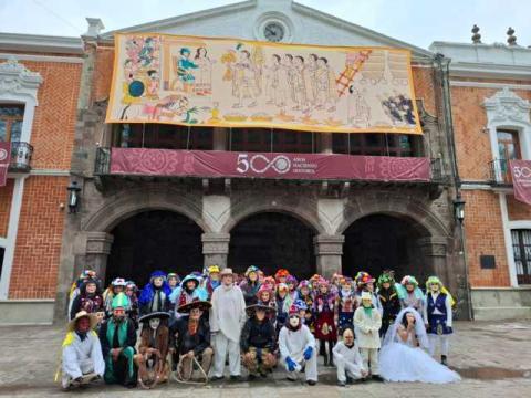 Tetla presente en la celebración de los 500 años de la fundación de Tlaxcala imagen 1