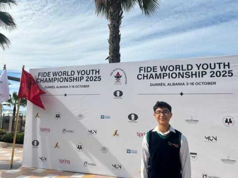 Estudiante de CECyTE tlaxcala representa a México en el Campeonato Mundial de Ajedrez Sub-18, en Albania