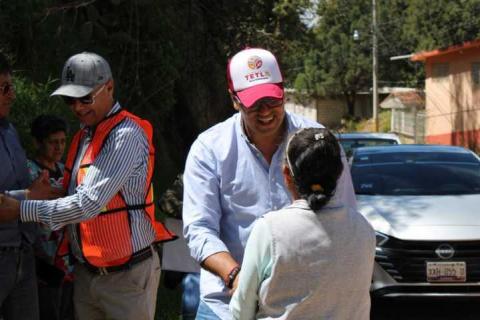 Arranca adoquinamiento en la calle Tabasco de Matlalóhcan – Tetla imagen 1