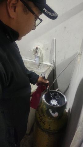 Atiende Protección Civil de Huamantla de manera exitosa reporte por fuga de gas LP imagen 1