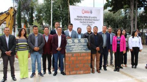 Más fuerza, más seguridad: Panotla inicia la construcción de su nueva comisaría imagen 5