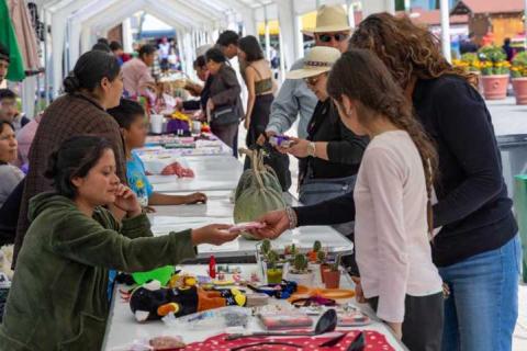 Huamantla revive sus raíces con el tradicional Tianguis del Trueque en el Parque Juárez imagen 3