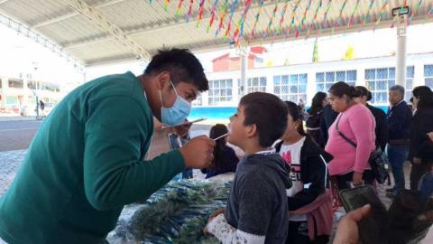 Ayuntamiento de Yauhquemehcan y CONAFE promueven la salud comunitaria con la feria “Vive Saludable” imagen 3
