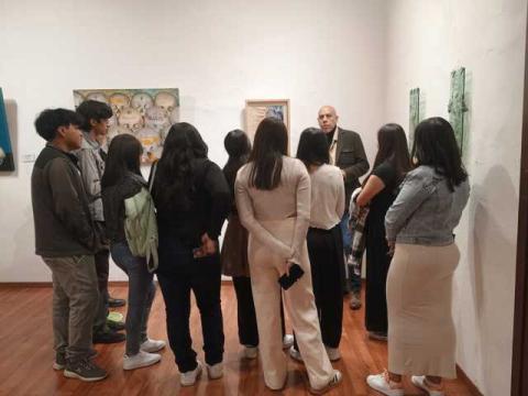 Inicia “Tzompantli II, muestra colectiva de arte contemporáneo” en el marco del Festival Vida Huamantla 2025 imagen 2