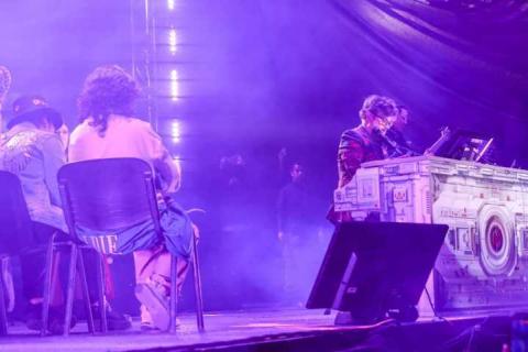 Aleks Syntek hizo vibrar a los asistentes en el teatro del pueblo de "Tlaxcala, La Feria De Ferias 2025" imagen 3