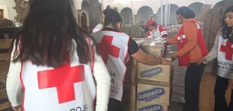 Fundación Granjas Carroll entrega despensas a Cruz Roja para damnificados imagen 1