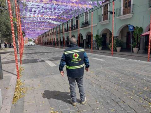 Atiende Protección Civil estatal incidentes, y emite recomendaciones ante fuertes vientos en Tlaxcala imagen 2