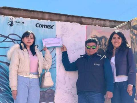 Presentan en Tlaxco murales dedicados al agua y al rescate del Río Zahuapan imagen 2