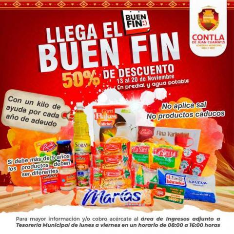 Llega el Buen Fin a Contla de Juan Cuamatzi con descuentos y condonaciones en Predial y Agua Potable imagen 8