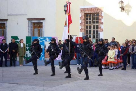 Huamantla conmemora del 115 Aniversario de la Revolución Mexicana con homenaje y desfile cívico imagen 8