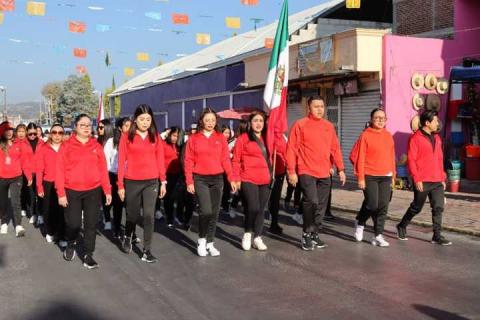 Contla de Juan Cuamatzi conmemora el 115 Aniversario de la Revolución Mexicana con desfile y acto cívico imagen 10