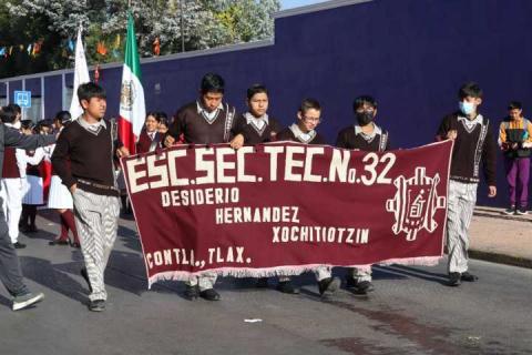 Contla de Juan Cuamatzi conmemora el 115 Aniversario de la Revolución Mexicana con desfile y acto cívico imagen 18